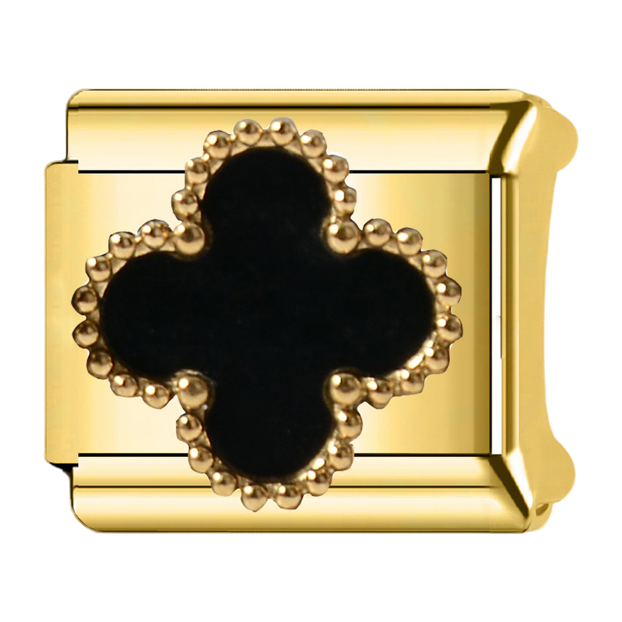 C0160_Black Four Leaf Clover Charm.png