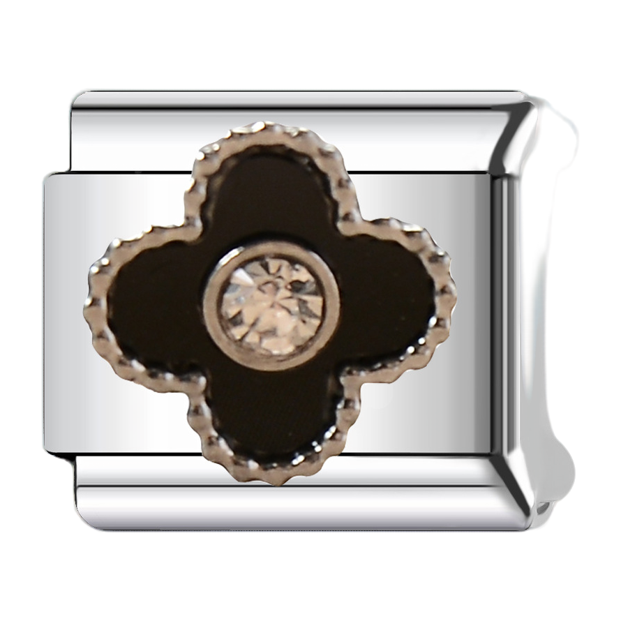 C0167_Black Four Leaf Clover Charm.png