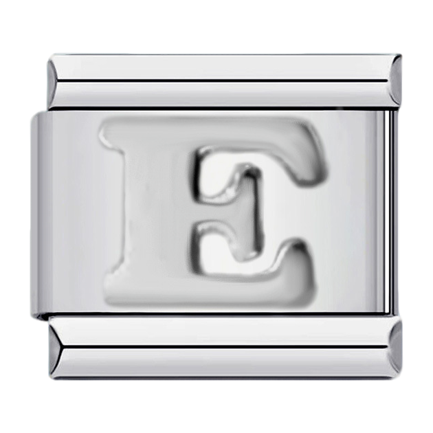 C0490_Vintage Letter E in Silver.png