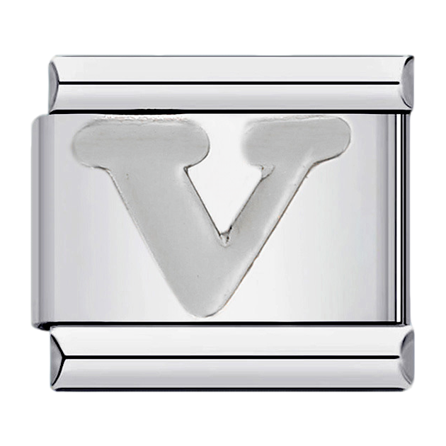 C0506_Vintage Letter V in Silver.png