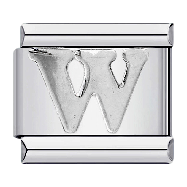 C0507_Vintage Letter W in Silver.png