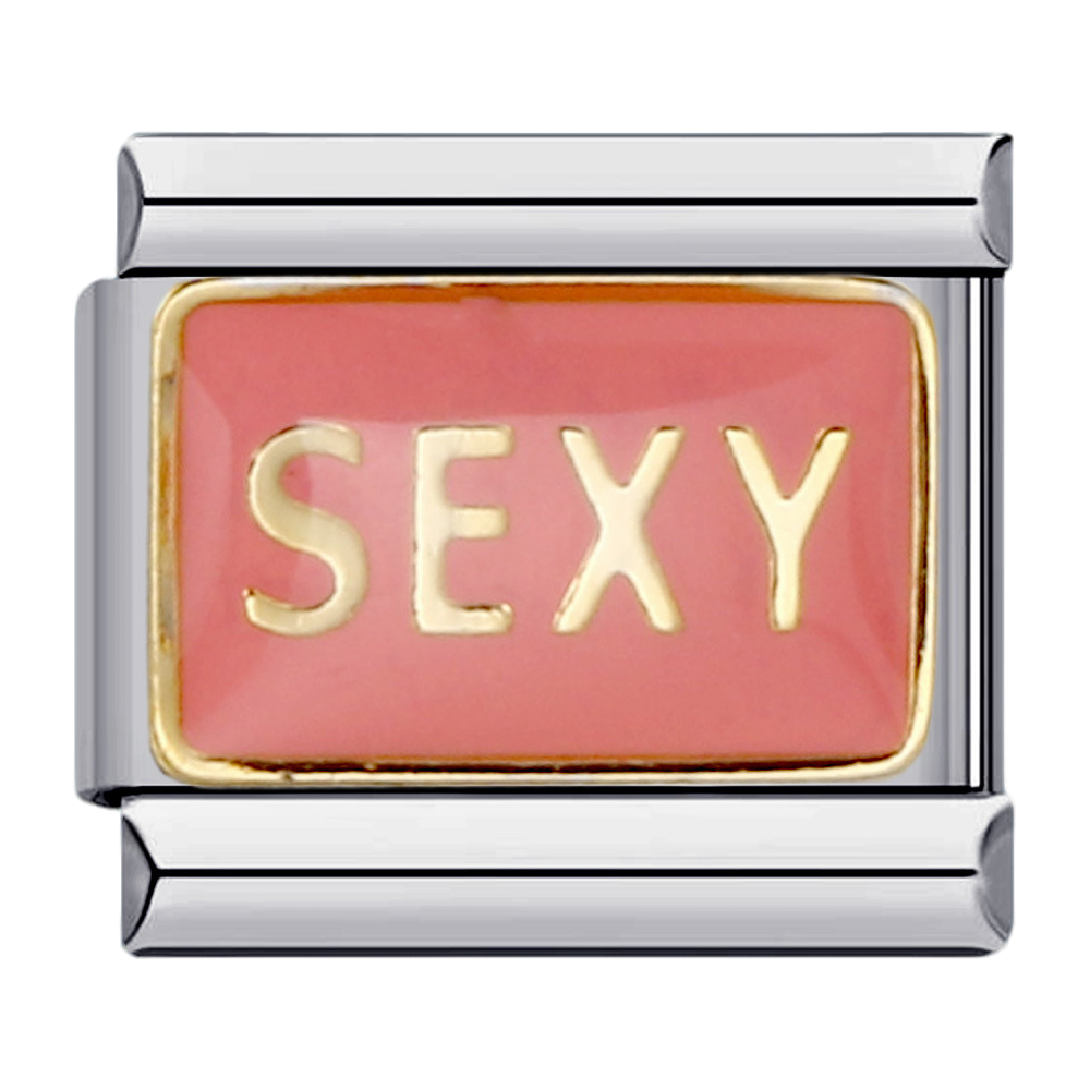 C0851_"SEXY" Letters in Gold on Pink Enamel.png