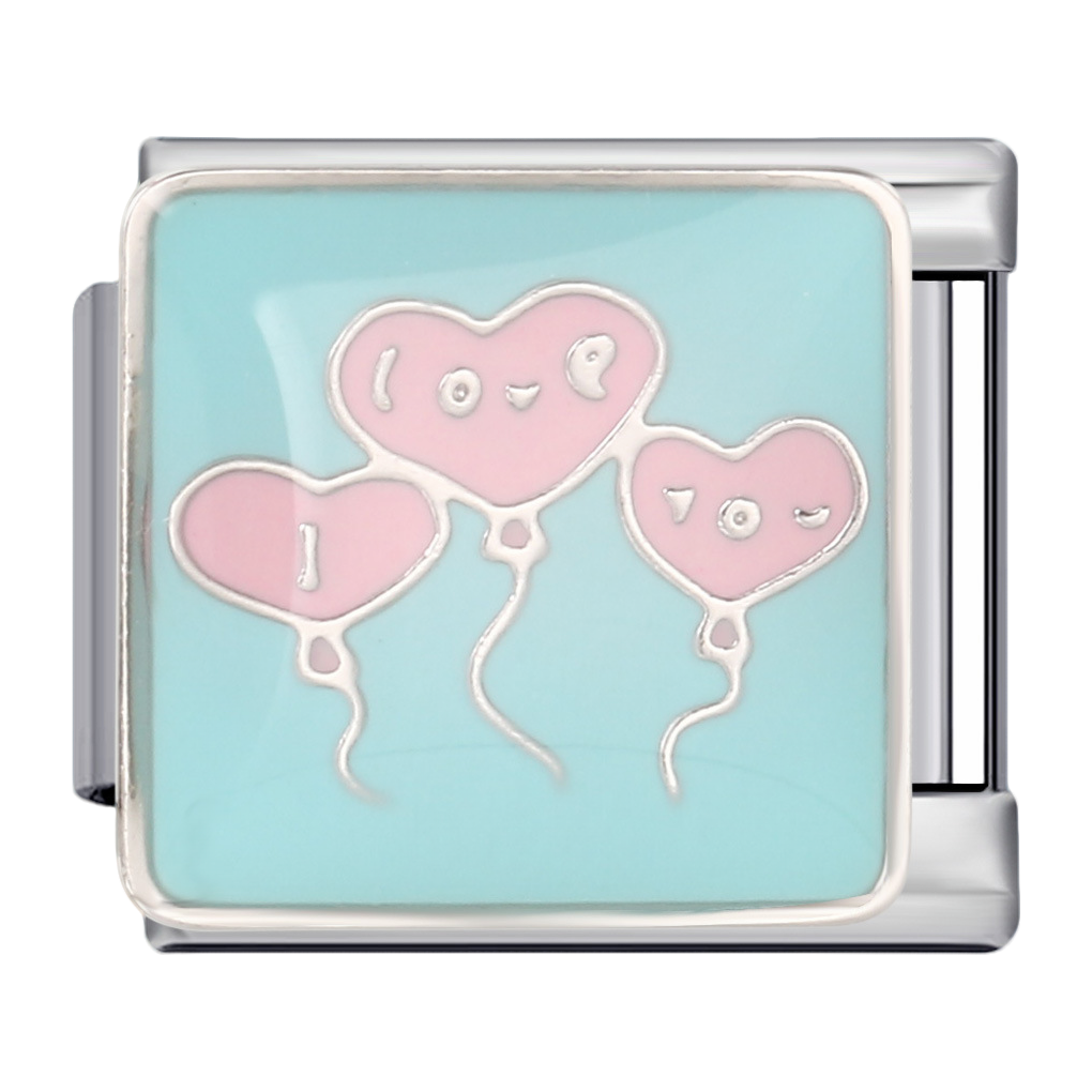 C1038_Heart - shaped Balloons with "I love you" in Pink and Silver on Blue Background .png