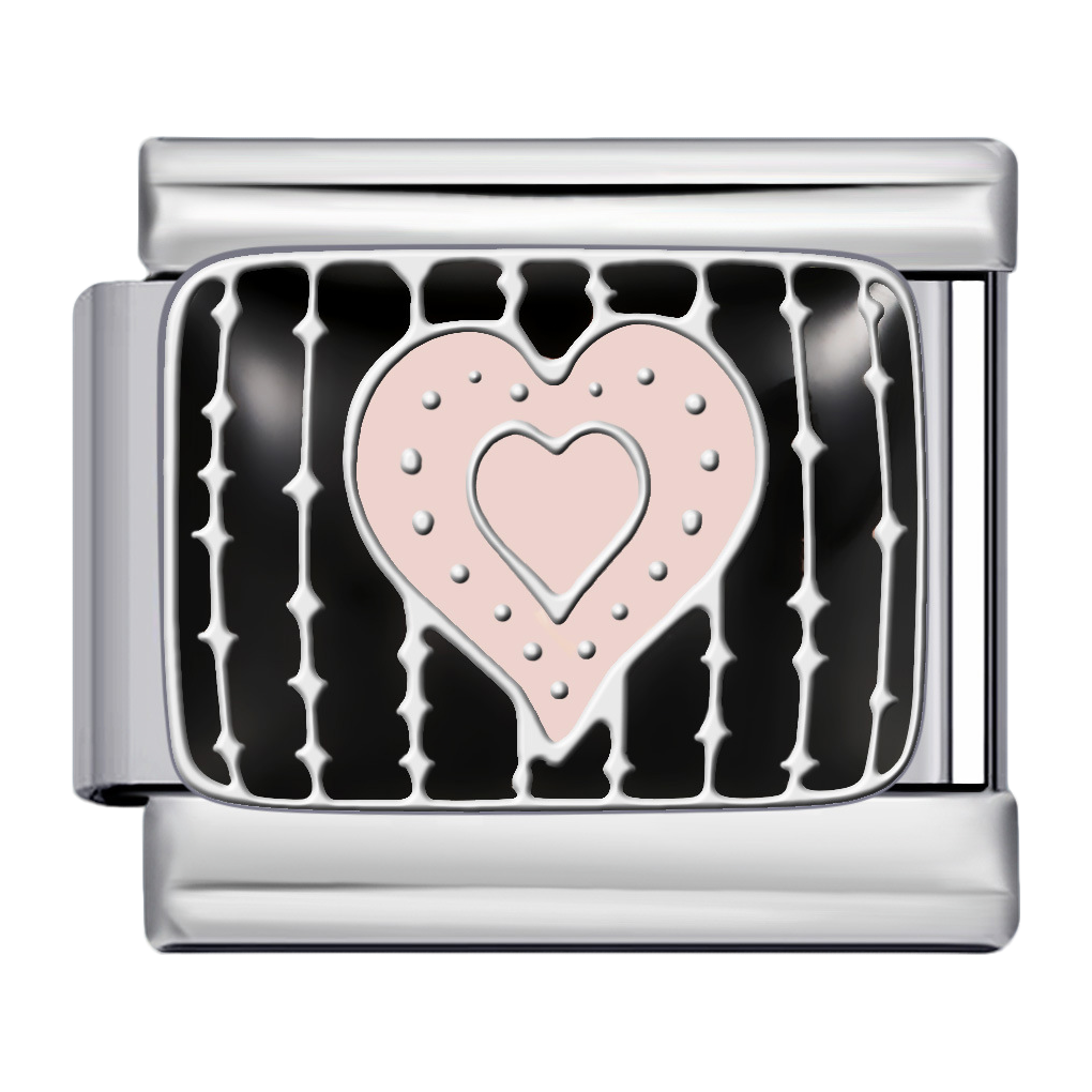 C1153_Silver Heart with Pink Center and Dots.png