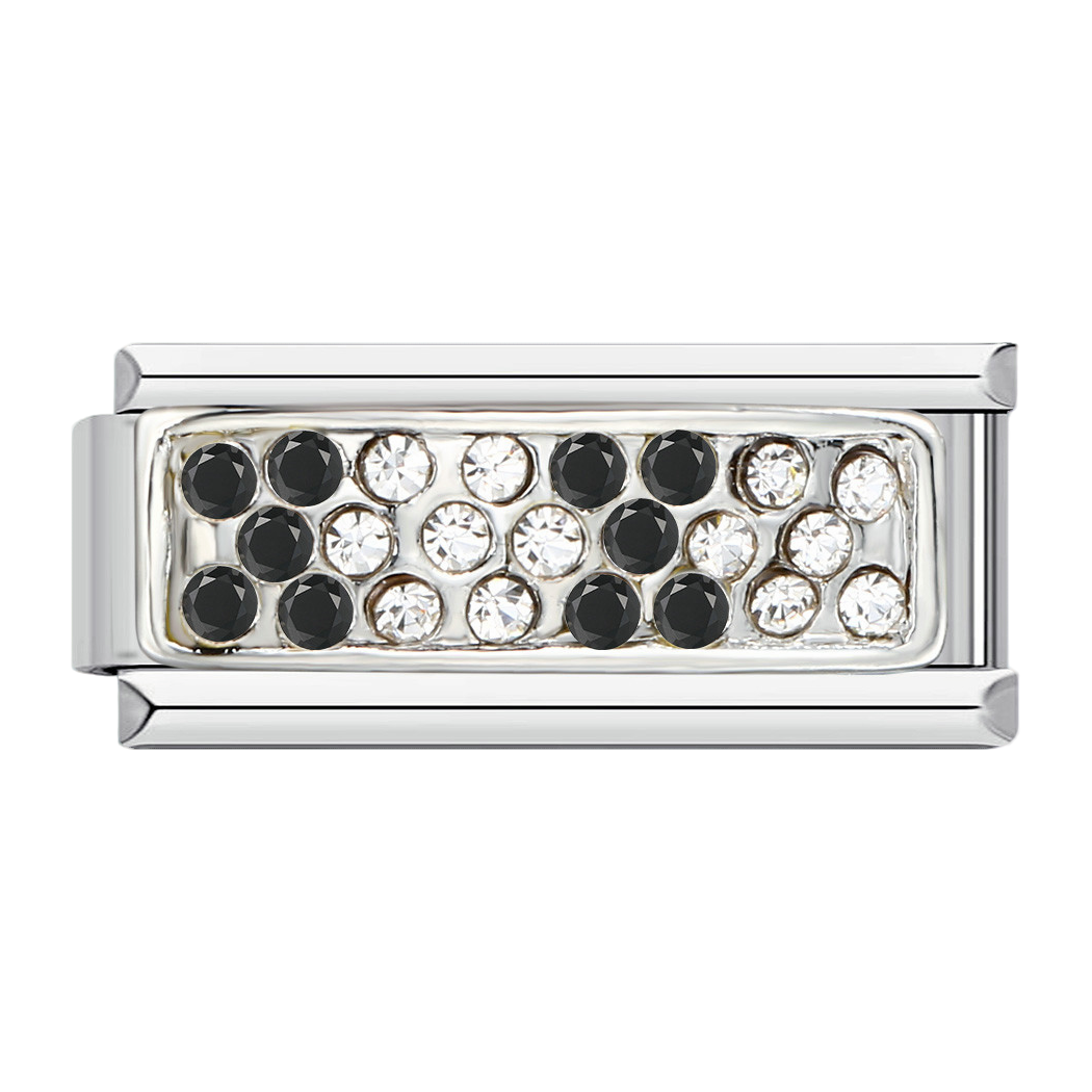 C1212_Charm with Black and White CZ.png