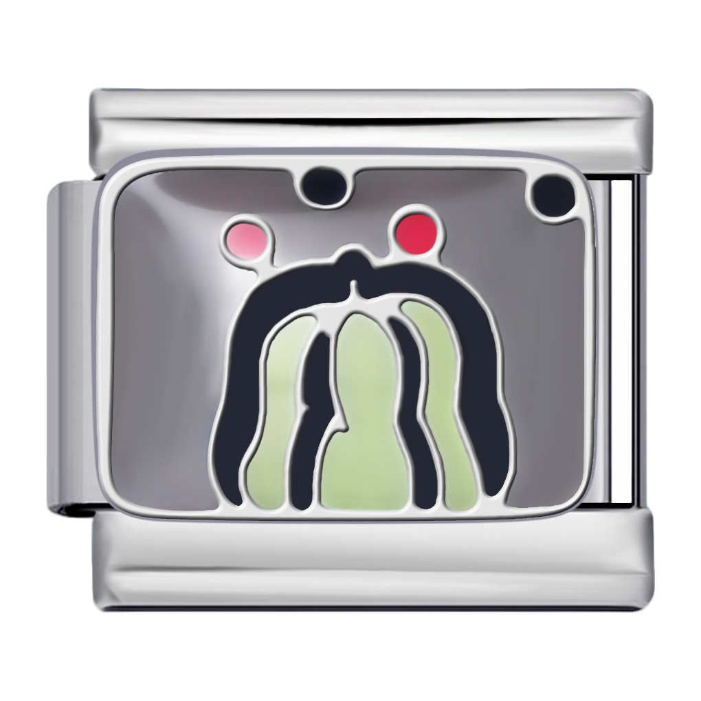 C1226_Charm with Kissing Couple Design.png