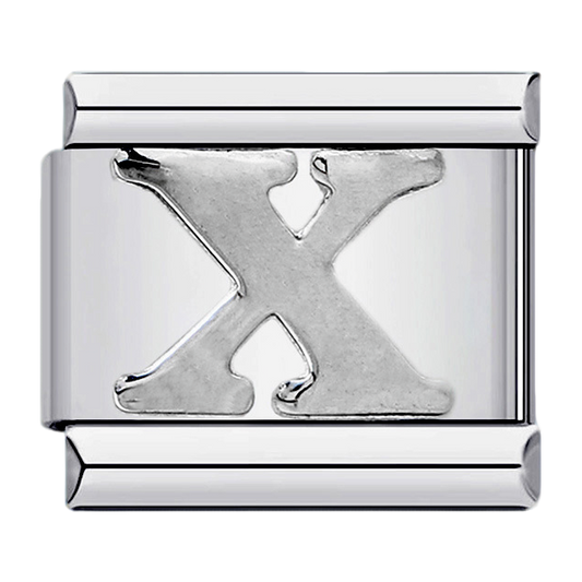 C0508_Vintage Letter X in Silver.png