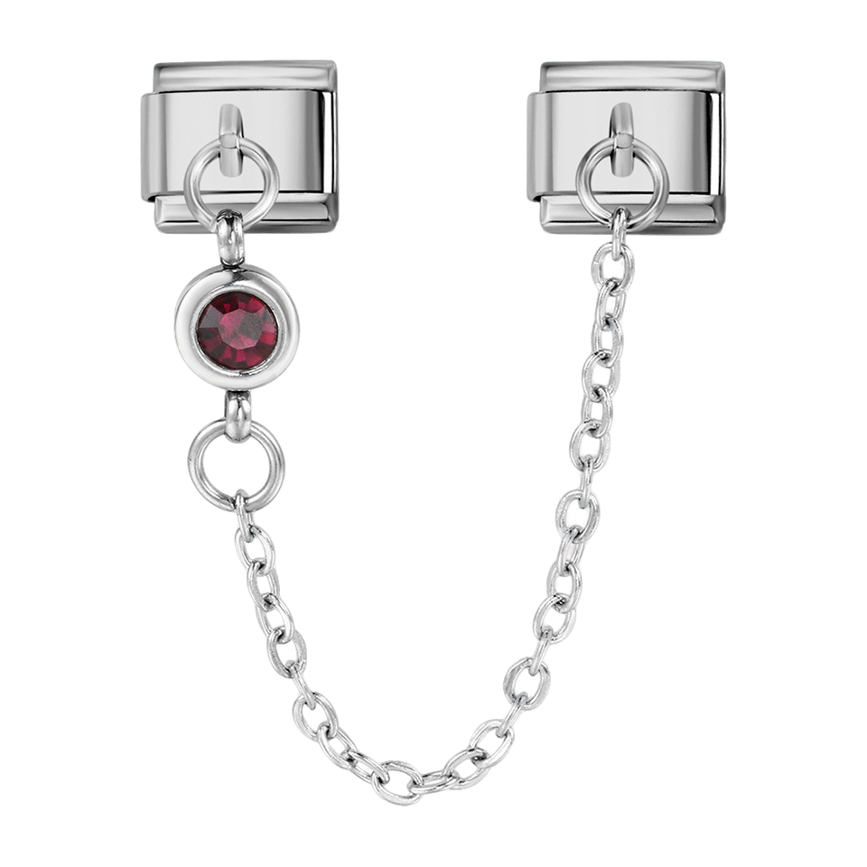 C0570_Silver Chain with February Birthstone Pendant.png