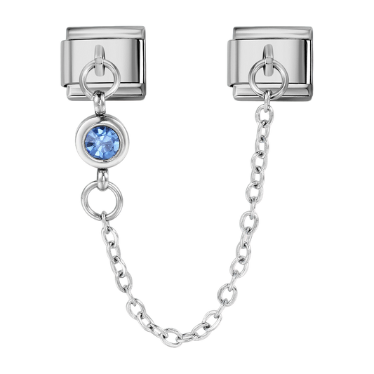 C0571_Silver Chain with March Birthstone Pendant.png