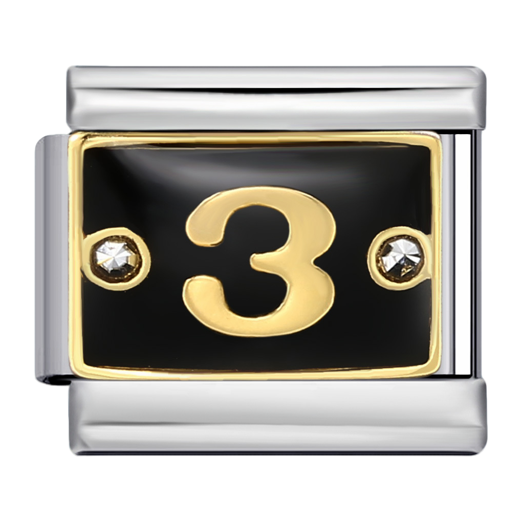 C0595_Number 3 in Black with CZ.png