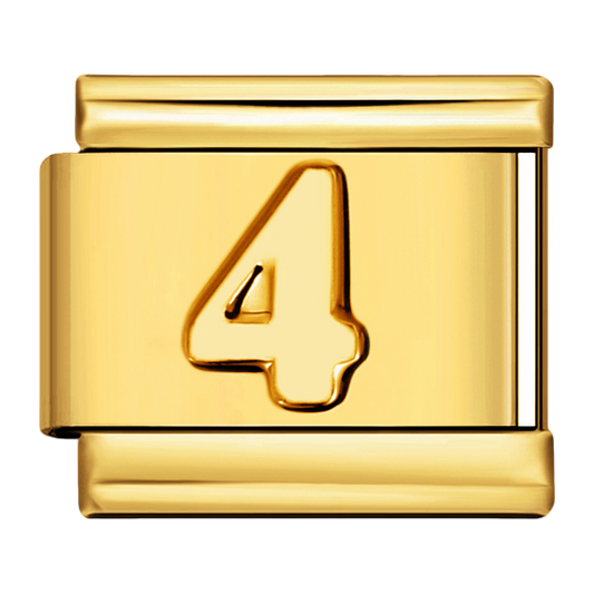 C0609_Concave Number 4 in Gold.png