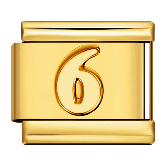 C0611_Concave Number 6 in Gold.png