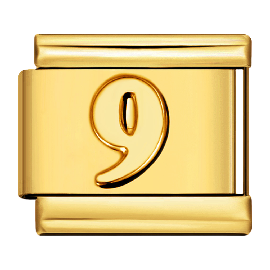 C0614_Concave Number 9 in Gold.png