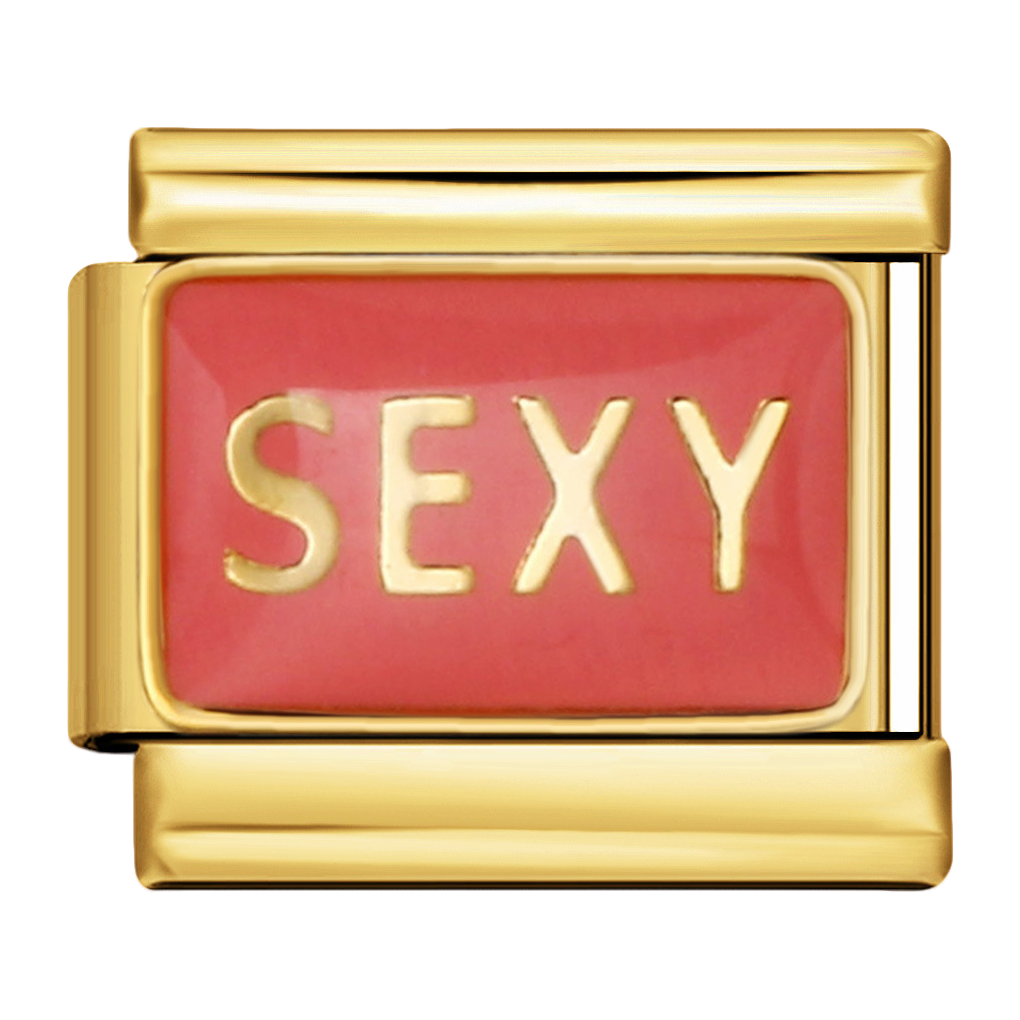 C0656_Letters "SEXY" in Gold on Pink Enamel.png