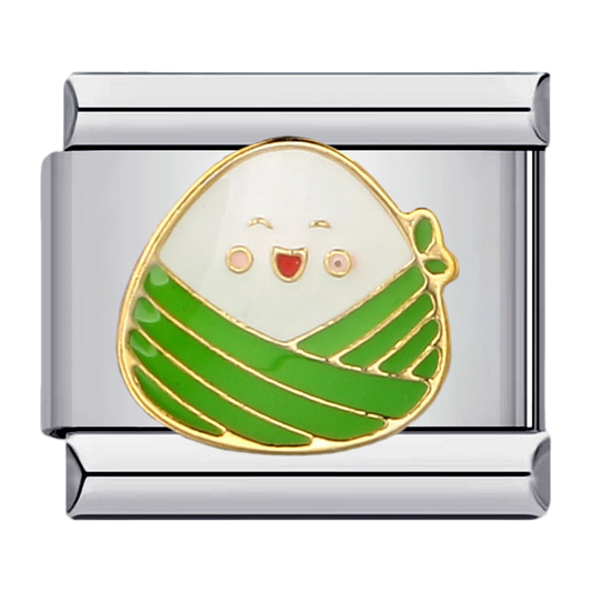 C0840_Smiling Zongzi Charm, Gold - Enamel.png