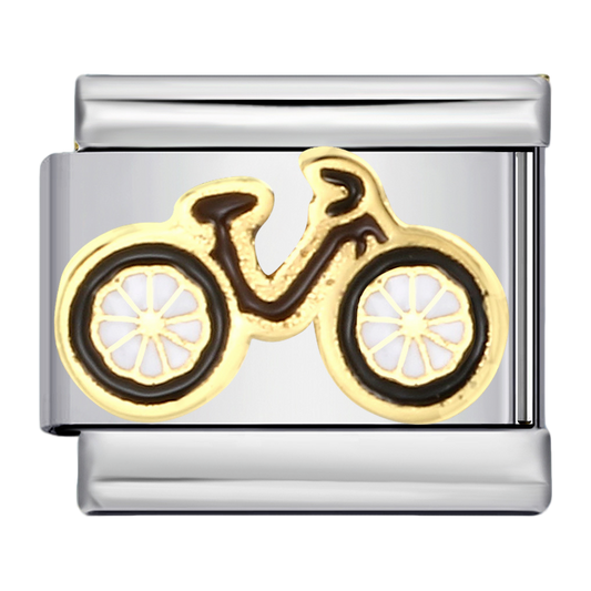 C0883_Bicycle with Gold Trim and White Enamel Wheels.png