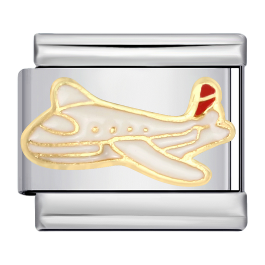 C0886_Airplane with Gold Trim and Red Tail.png