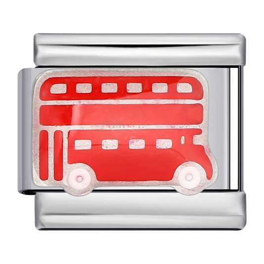 C0887_Red Double - Decker Bus Charm.png