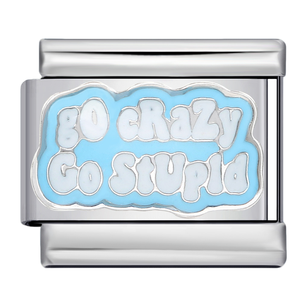 C0890_"Go Crazy Go Stupid" Charm, Blue Enamel.png
