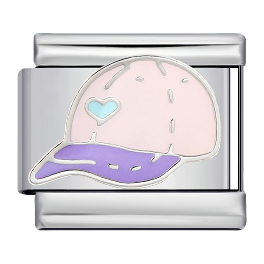 C0952_Baseball Cap with Heart, Silver.png