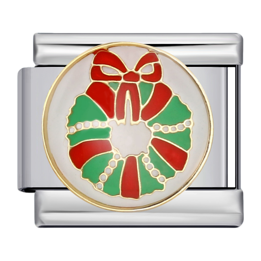 C1041_Christmas Wreath with Bow.png