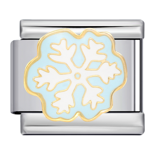 C1051_Snowflake with Blue Enamel and Gold Trim.png