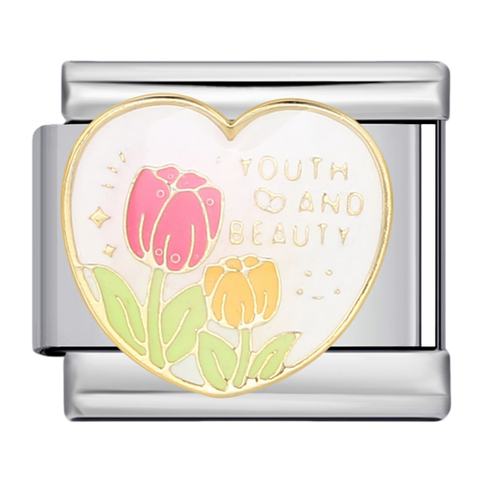 C1052_Heart with Tulips, Gold - Enamel.png