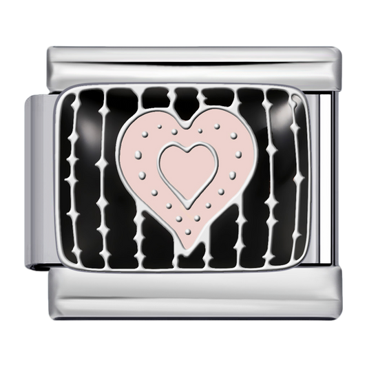 C1153_Silver Heart with Pink Center and Dots.png