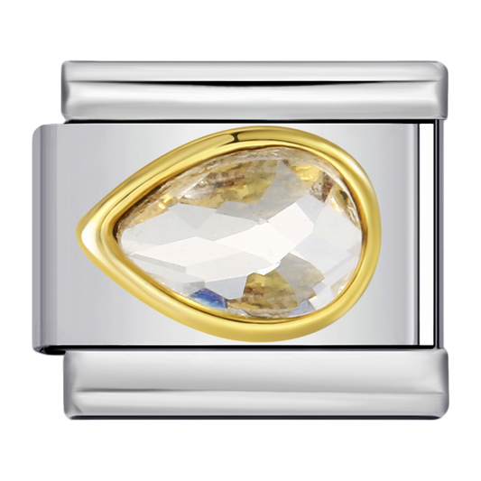 C1263_Pear - shaped Stone with Gold Rim, Silver Base.png
